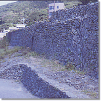 野坂の石垣