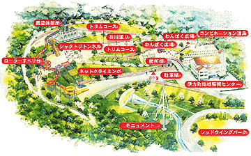 施設内の地図です