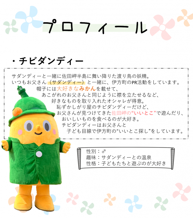 チビダンディーのプロフィール紹介