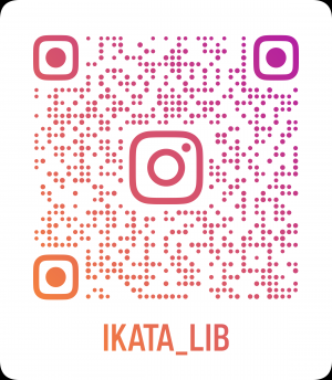 図書館インスタQRコード