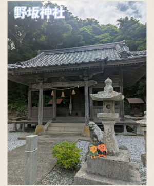 野坂神社とサダンディーとチビダンディー