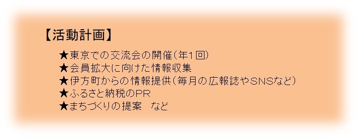 活動計画