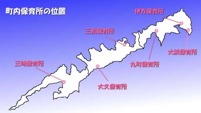 町内保育所位置図